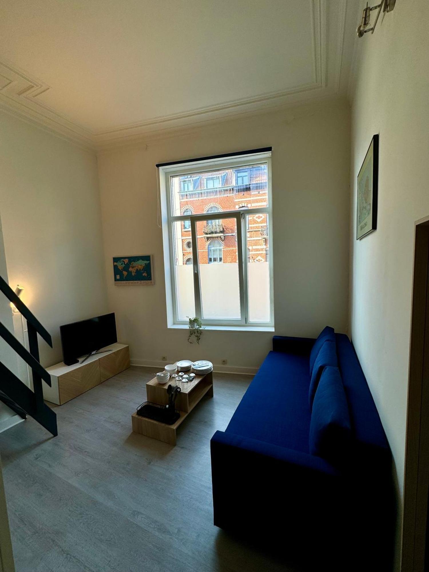Studio Avec Chambre En Mezzanine Bruselas Exterior foto